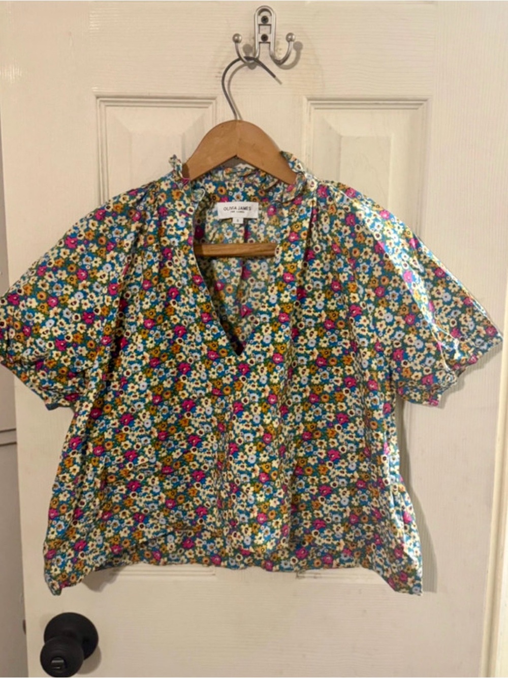 Women’s Floral Cotton Top